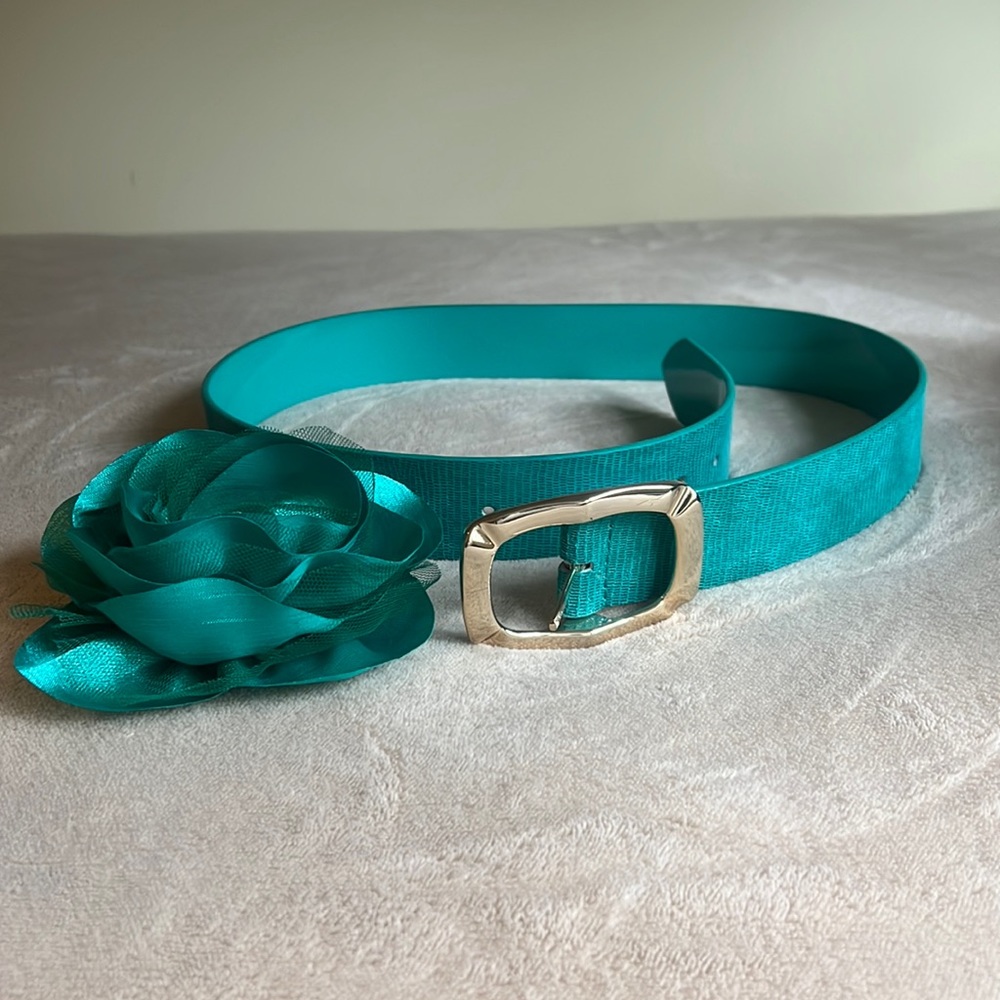Belt and brooch